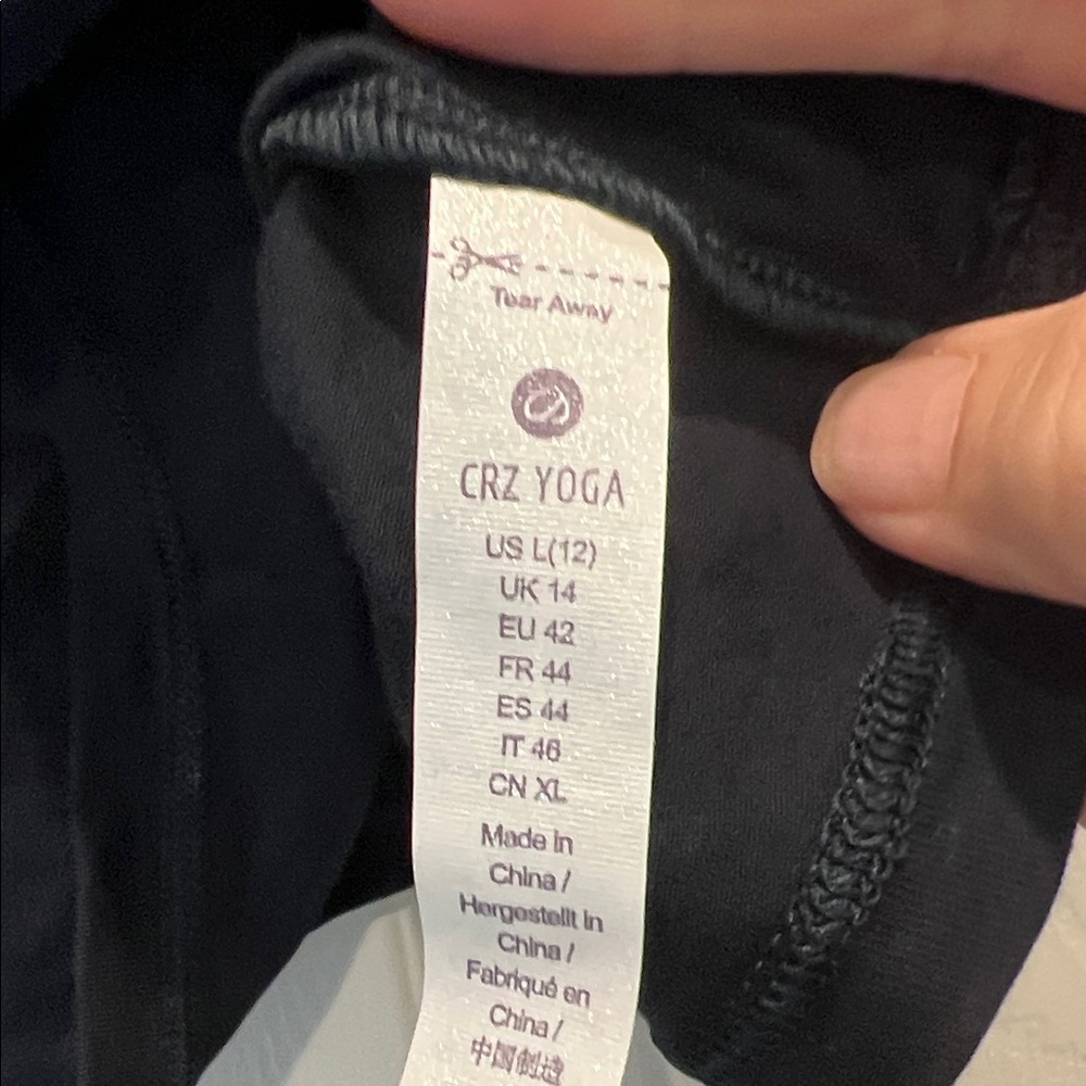 CRZ YOGA Women's Navy Blue Tank Top - Picture 3 of 8